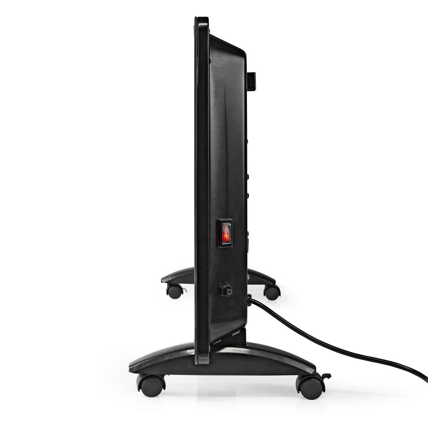 Konvektiolämmitin Nedis lasipaneeli 1000/2000W 2 lämpöasetusta kaukosäädin