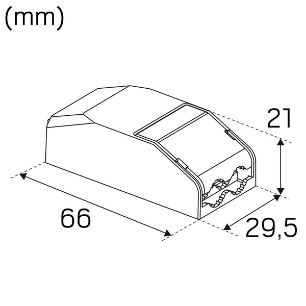 Alasvalo Hide-a-lite Optic Deep XS IP44 230lm 4W 3000K