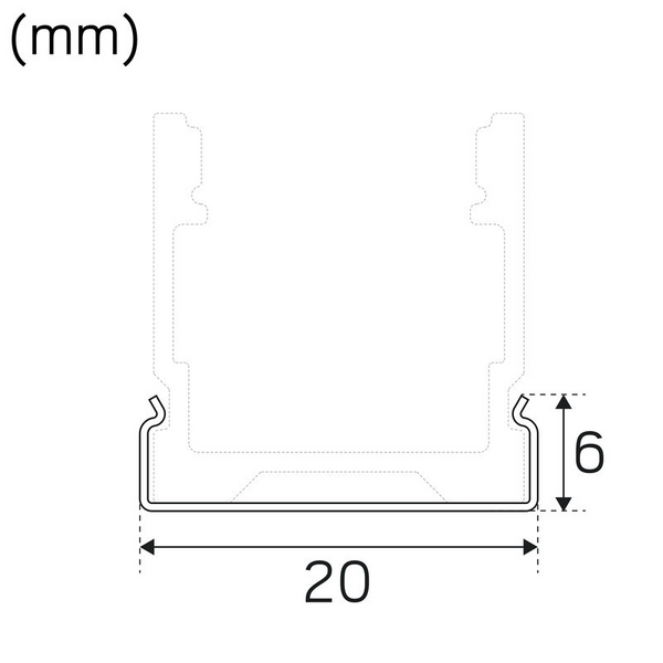 Asennussarja Hide-a-lite Art kiinnike alumiini 2kpl