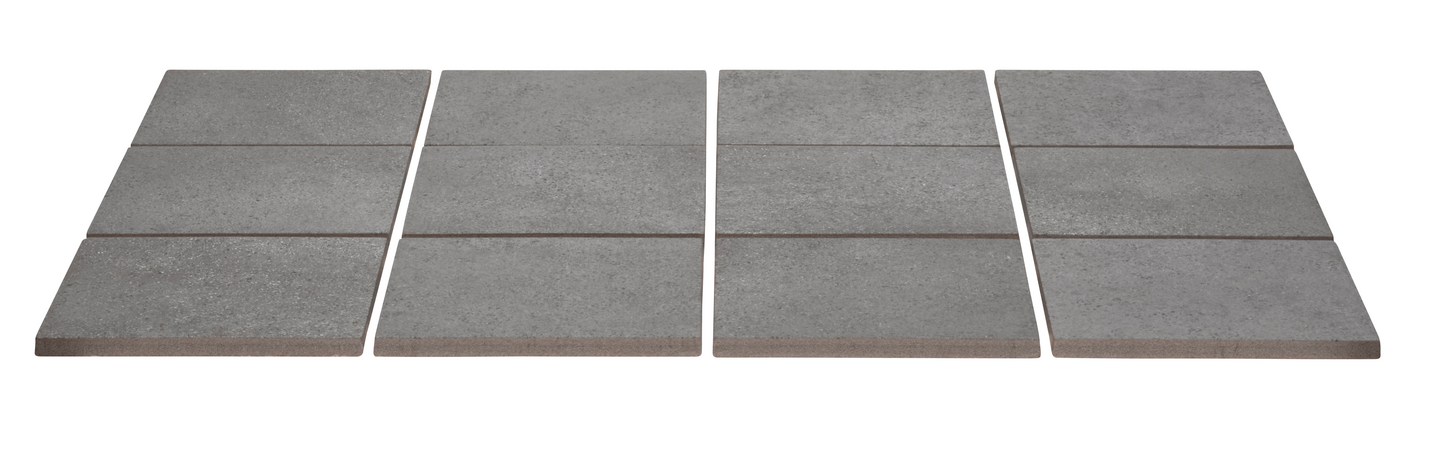 Lattialaatta Cello Appeal 10x10 antrasiitti 0,96m²