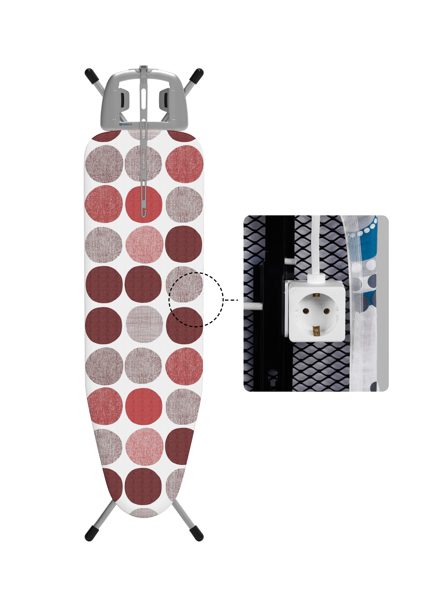 STRYKBORD RÖRETS ATHENA MED ELKONTAKT