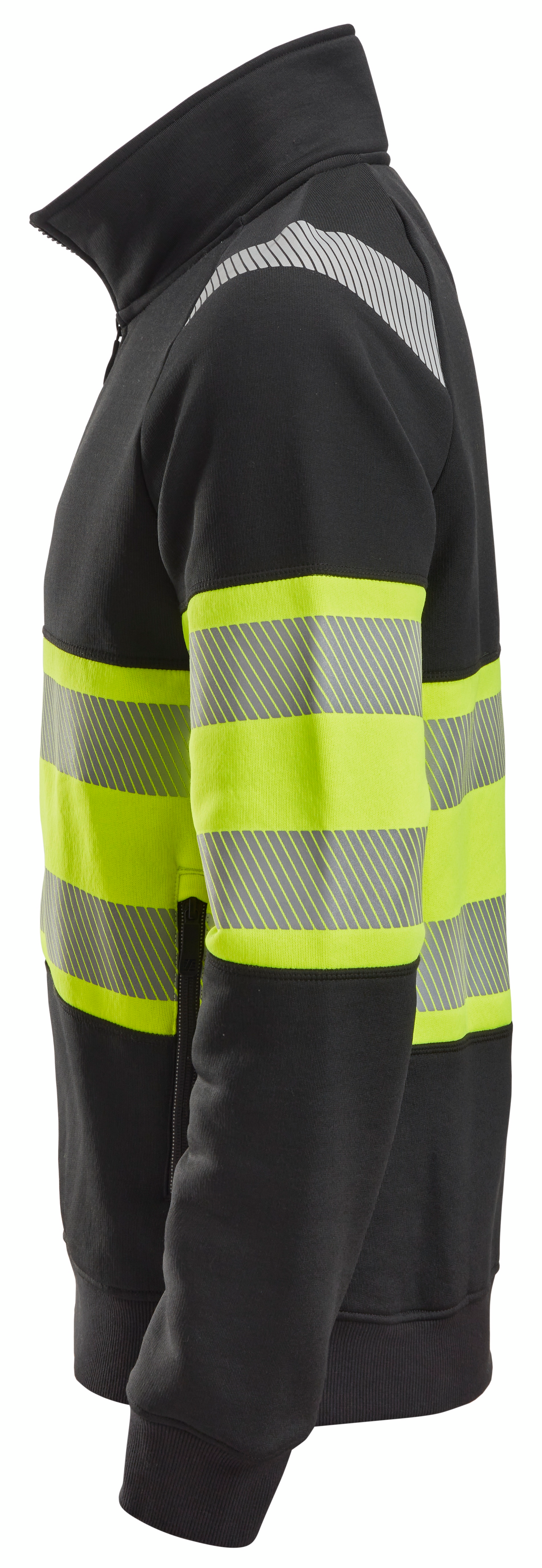 Työtakki Snickers 2834-0466 Hi-Vis lk 1 musta/huomiokeltainen