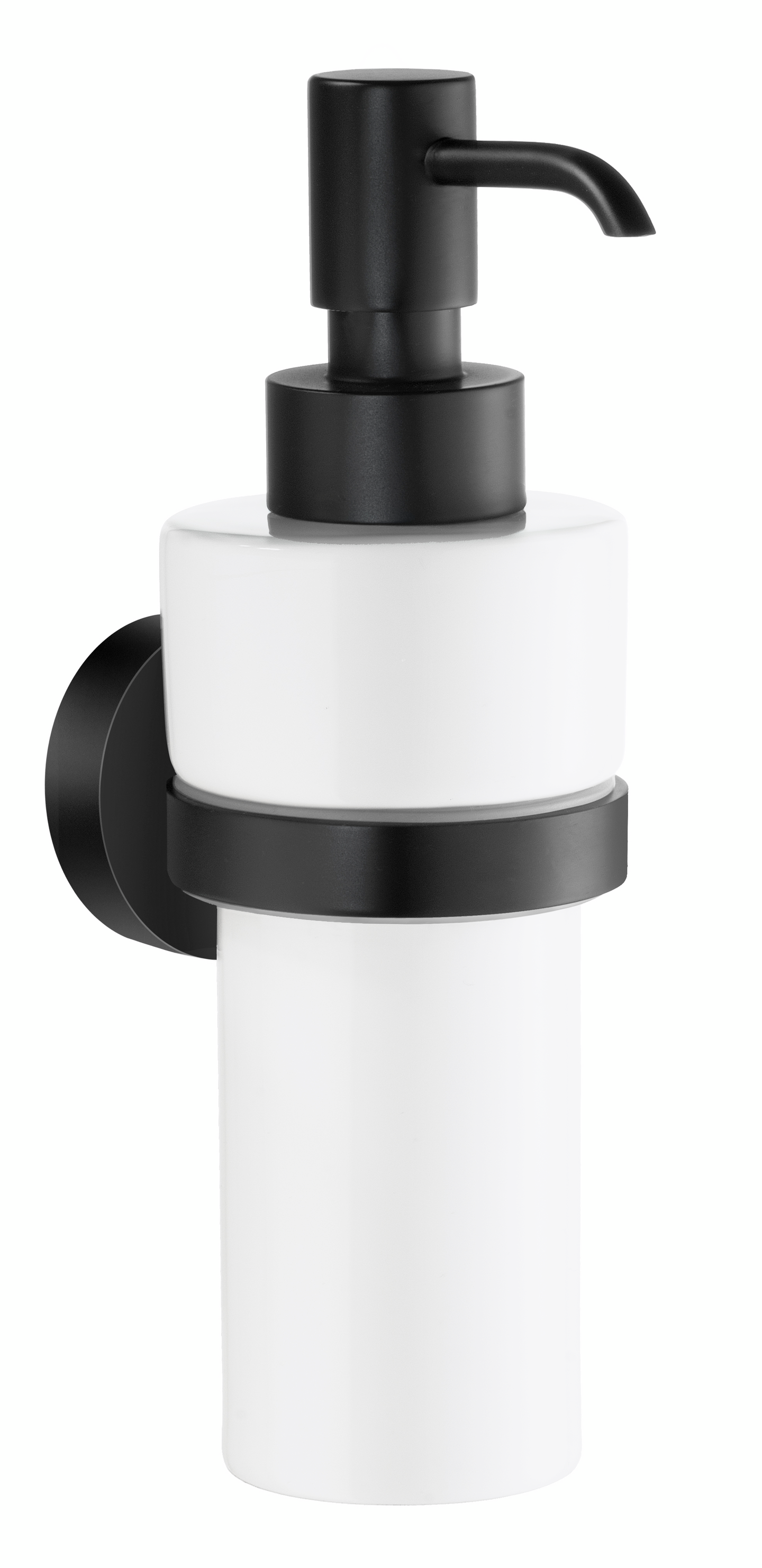 Saippua-annostelija Smedbo Home HB369P mattamusta/posliini