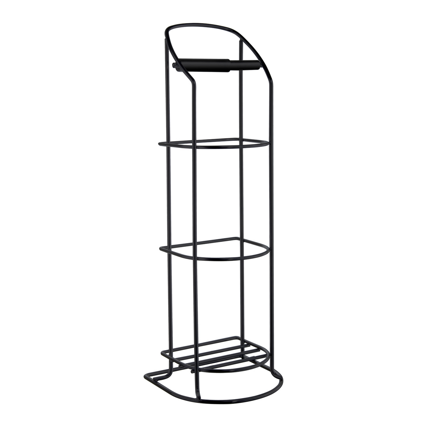 Wc-paperi/varapaperiteline Beslagsboden BB1220 mattamusta ruostumaton teräs