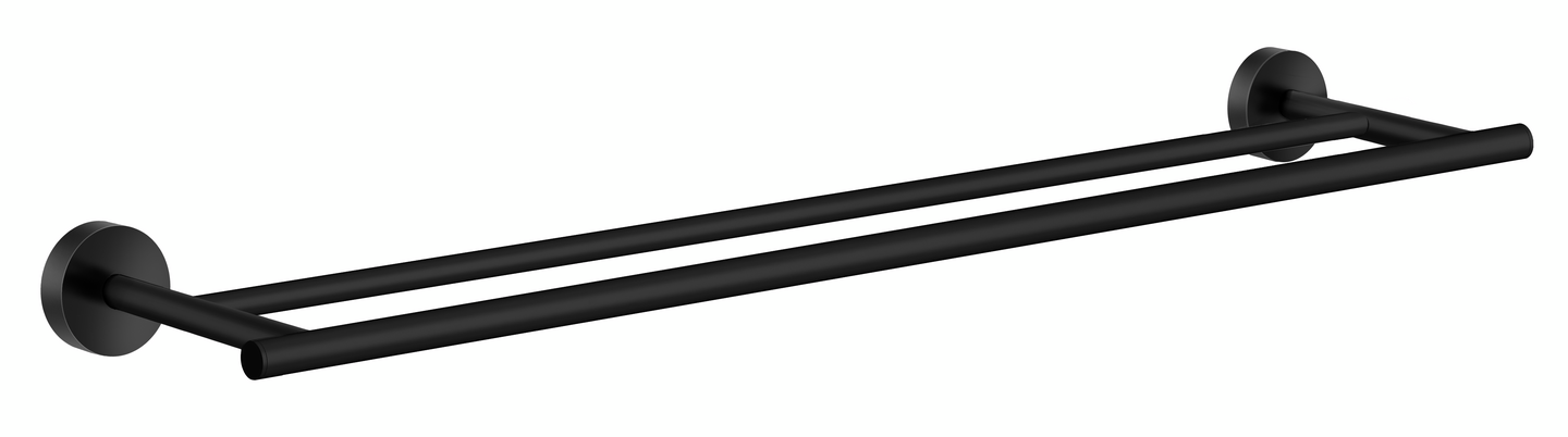 Kaksoispyyhetanko Smedbo Home HB3364 mattamusta