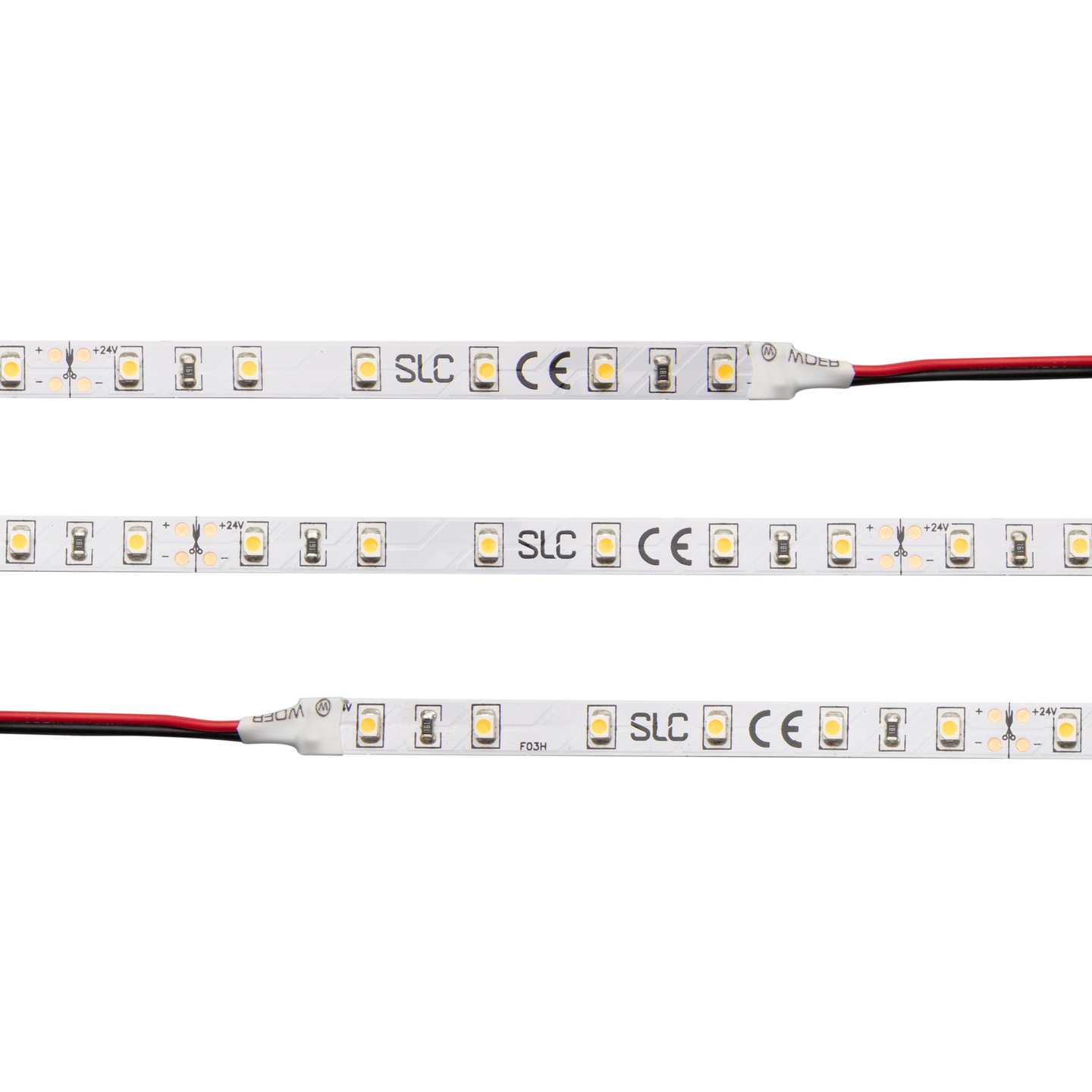 Led-nauha SLC Basic 4,8w/m IP20 3000K 5m 24v