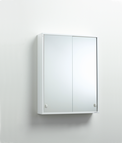 SPEGELSKÅP SVEDBERGS I:ET METALL 550 VIT, 55X12,5X70CM