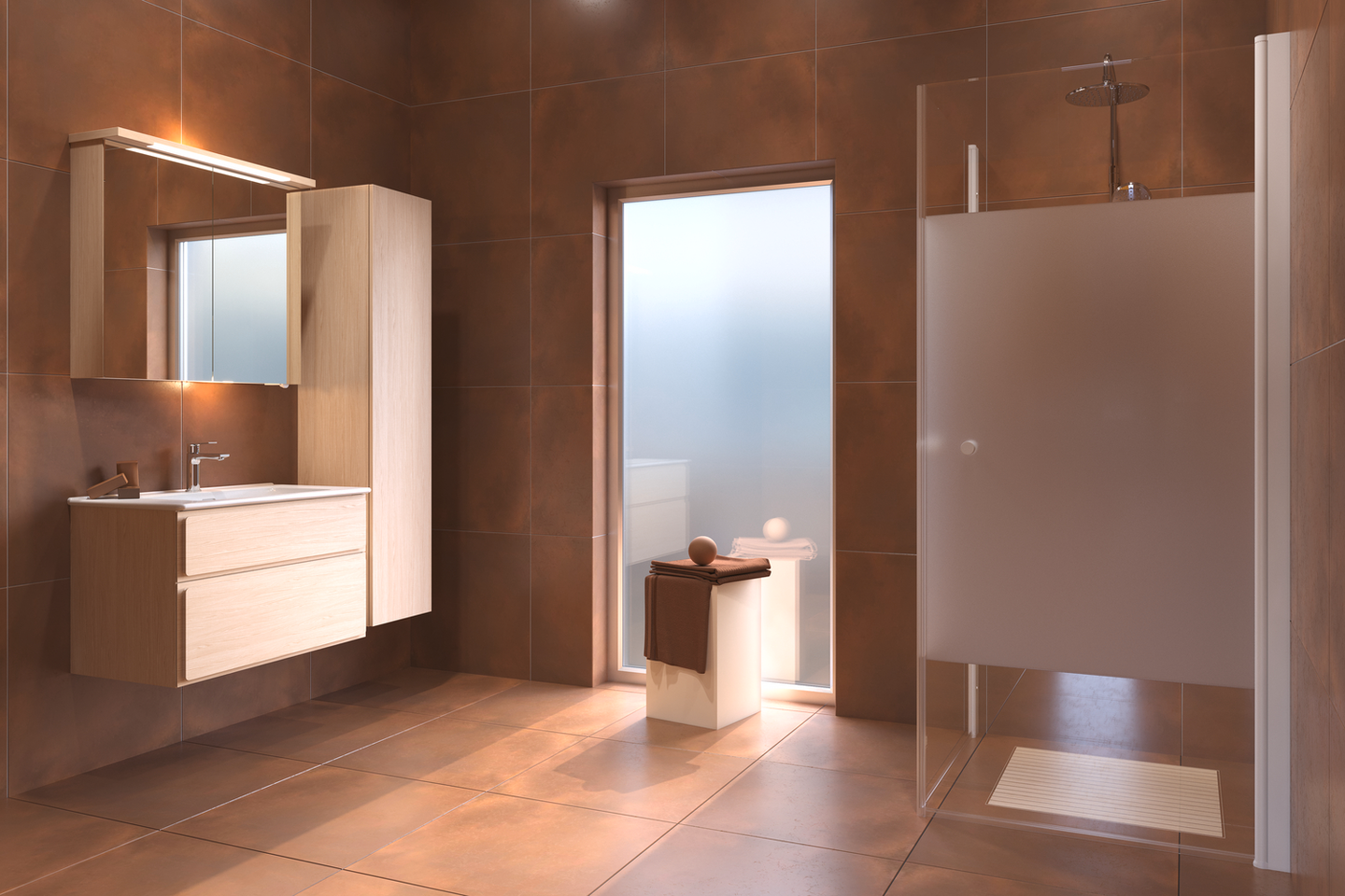 Peilikaappi Svedbergs Skuru LED