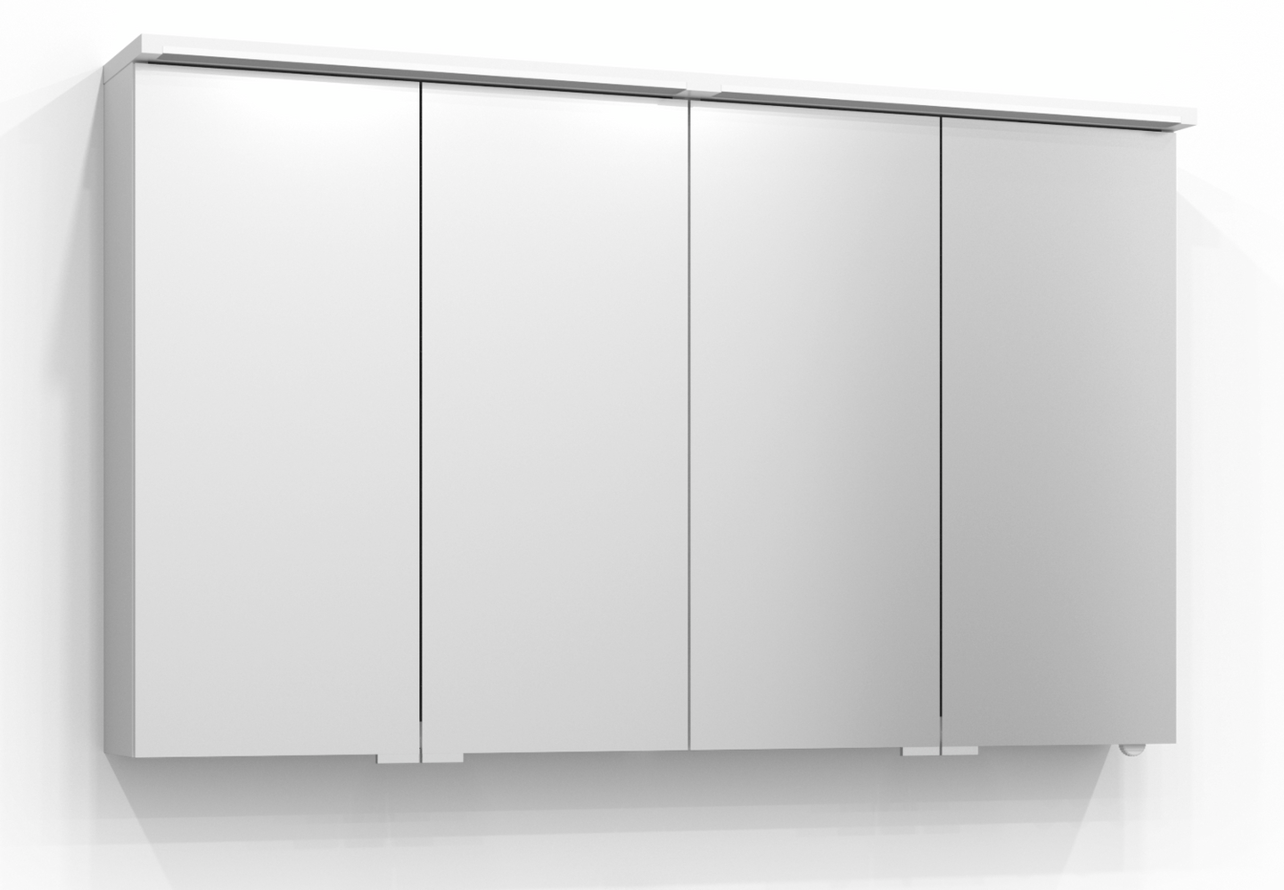 SPEGELSKÅP SVEDBERGS SKURU VIT LED EL 2HYLL TVLJ 121X21X72,5CM