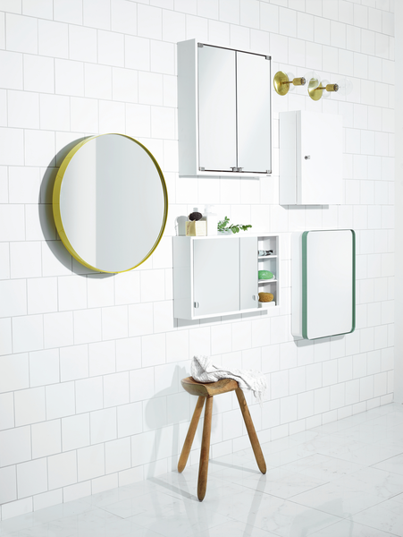 SKÅP TVILLING 1 METALL 650 VIT