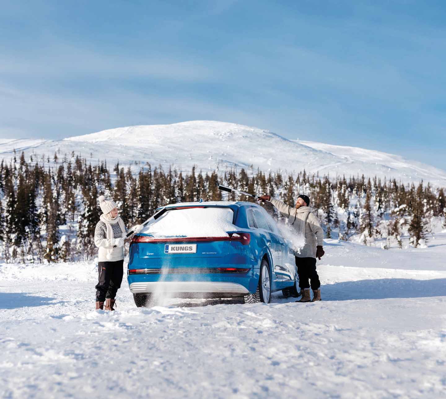 Teleskooppilumiharja KUNGS Tele-is