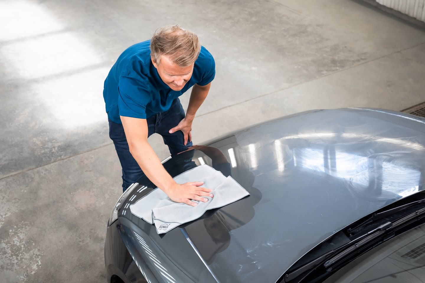 Viimeistelyliina KUNGS 40x40cm mikrokuitu