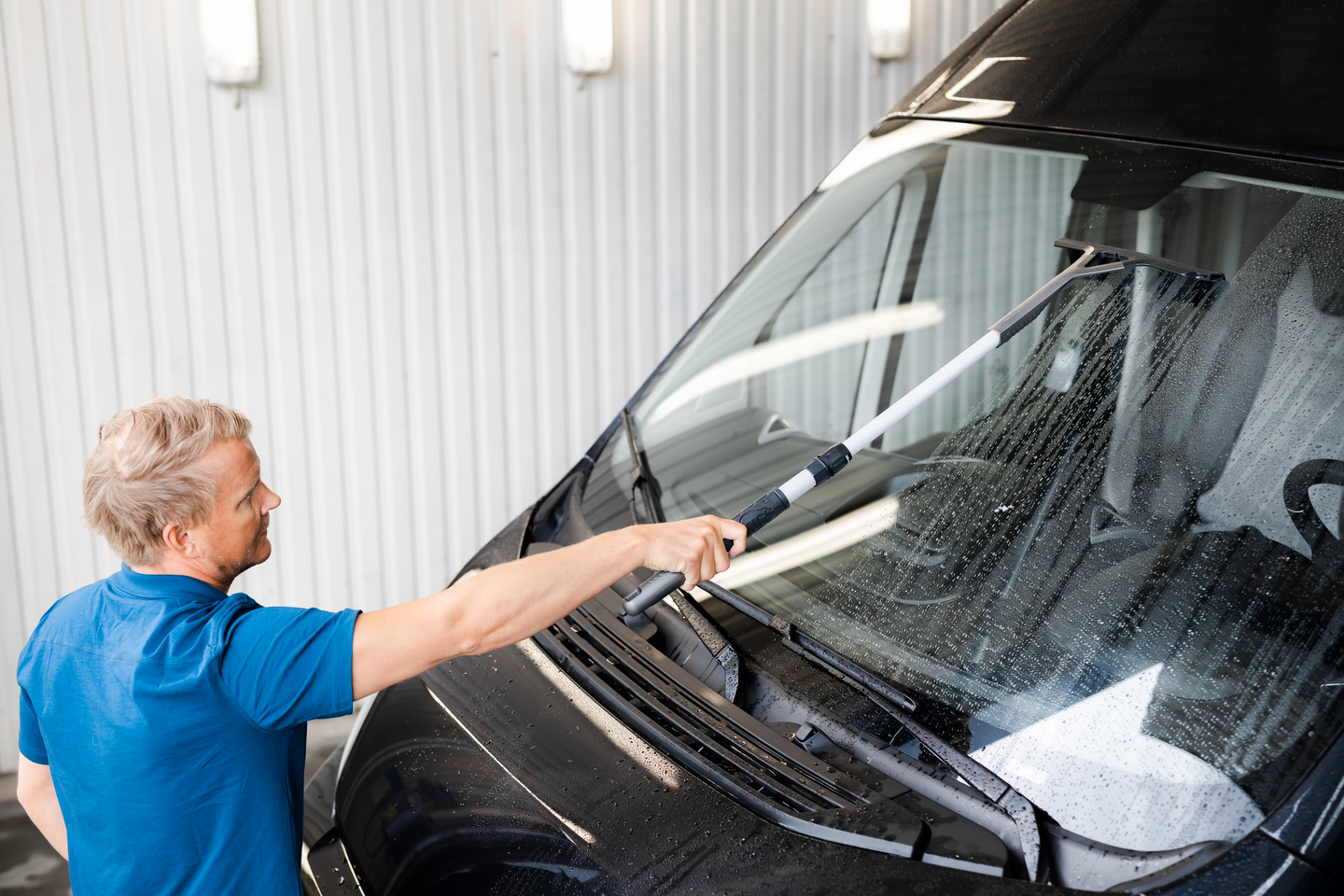 Kuivain KUNGS Aqua-Away teleskooppivarrella