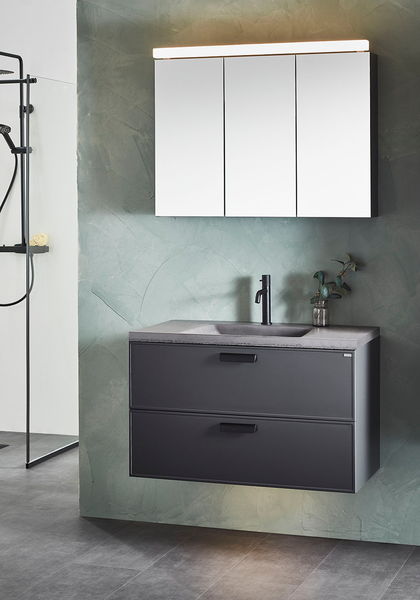 SPEGELSKÅP NORO FLEX ANTRACIT 900