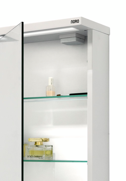 SPEGELSKÅP NORO ALVA 600 VIT MATT