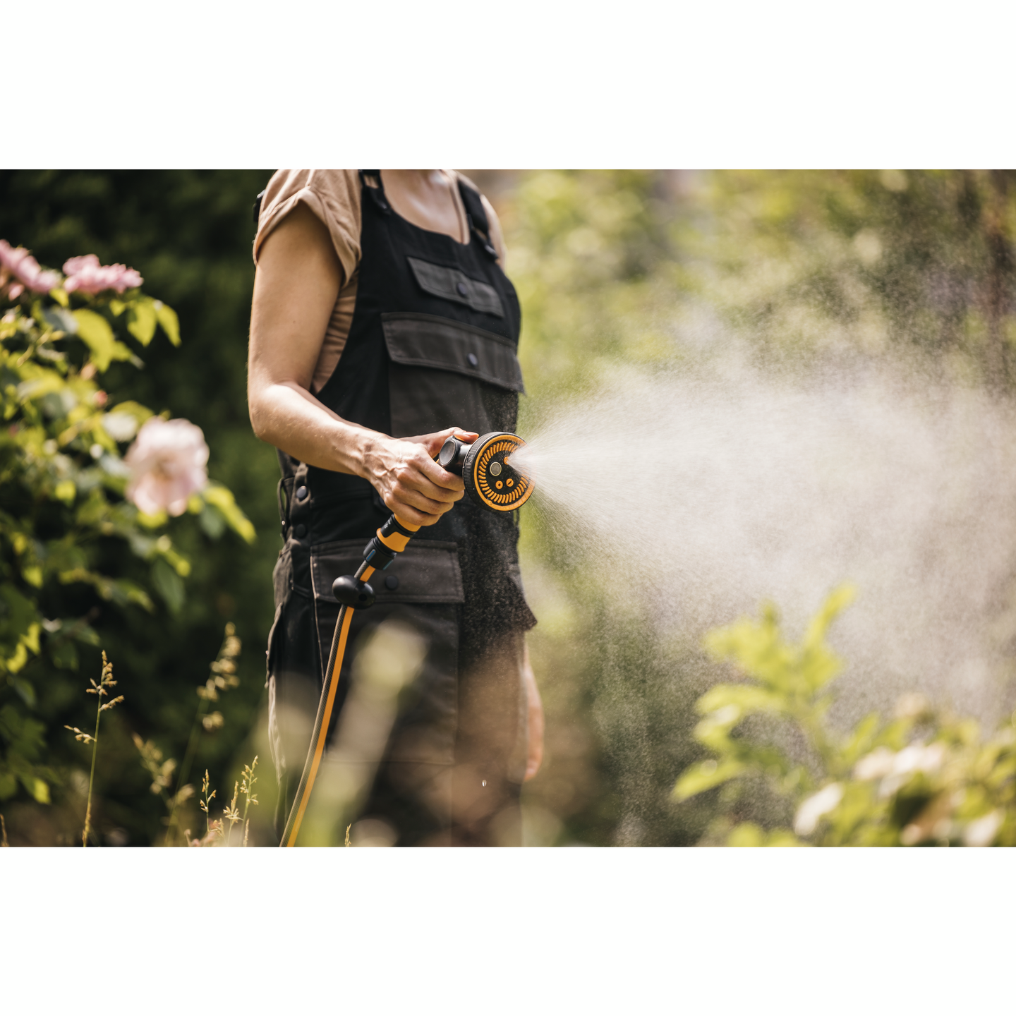 Kastelupistooli Fiskars CF multi peukalokytkin