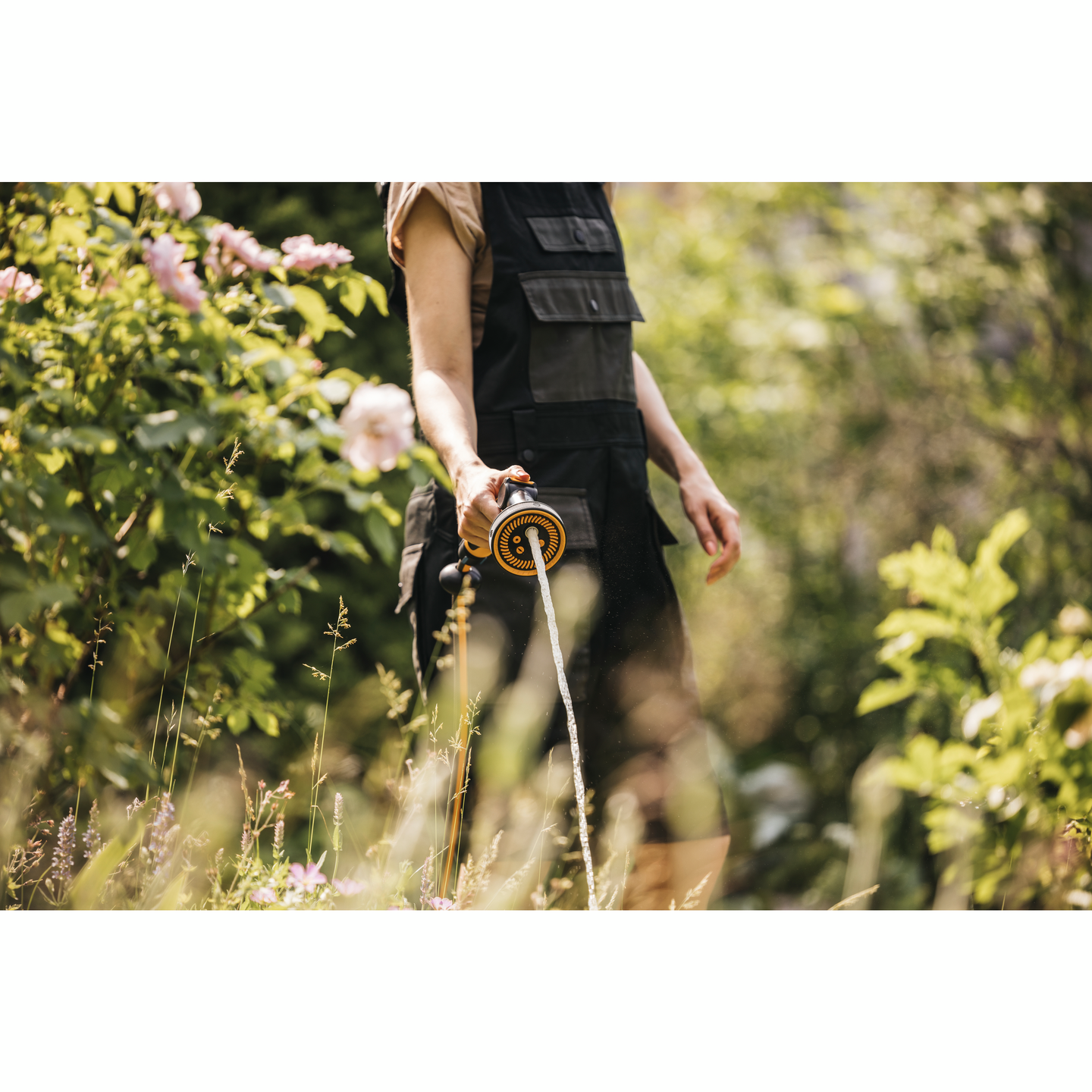 Kastelupistooli Fiskars CF multi peukalokytkin