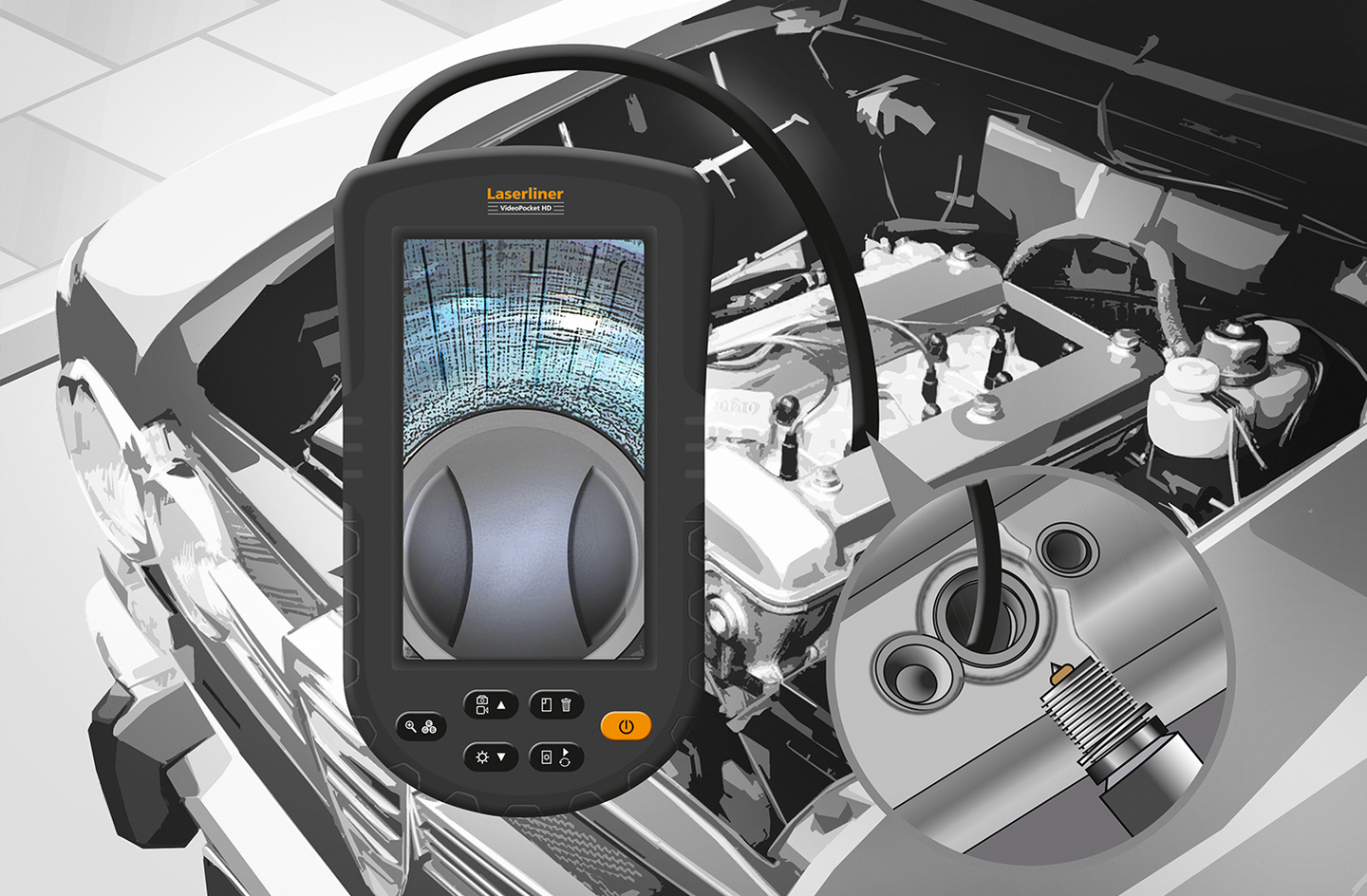 Tarkistuskamera Laserliner Videopocket HD
