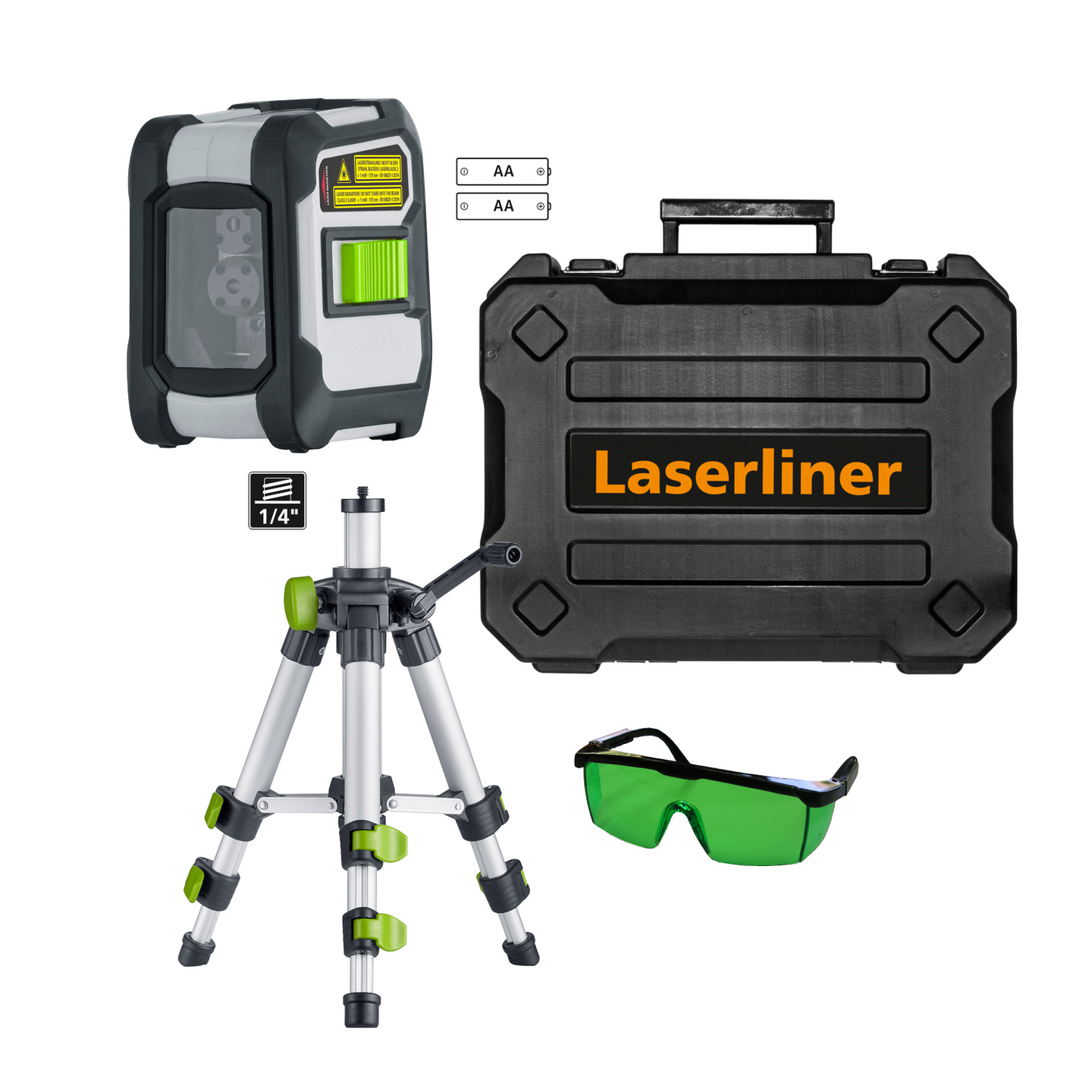 Linjalaser Laserliner CompactCross Work Set