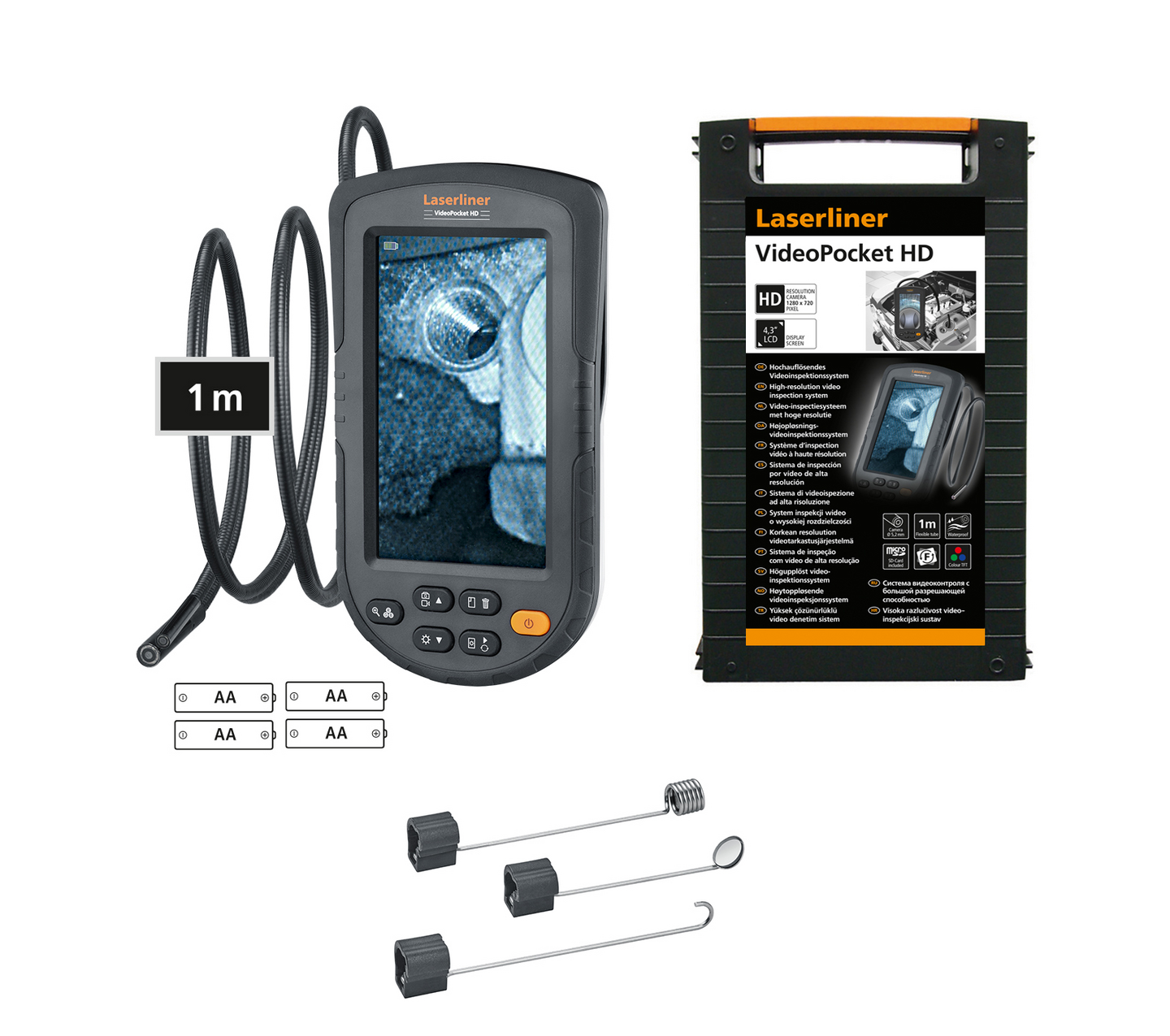 Tarkistuskamera Laserliner Videopocket HD