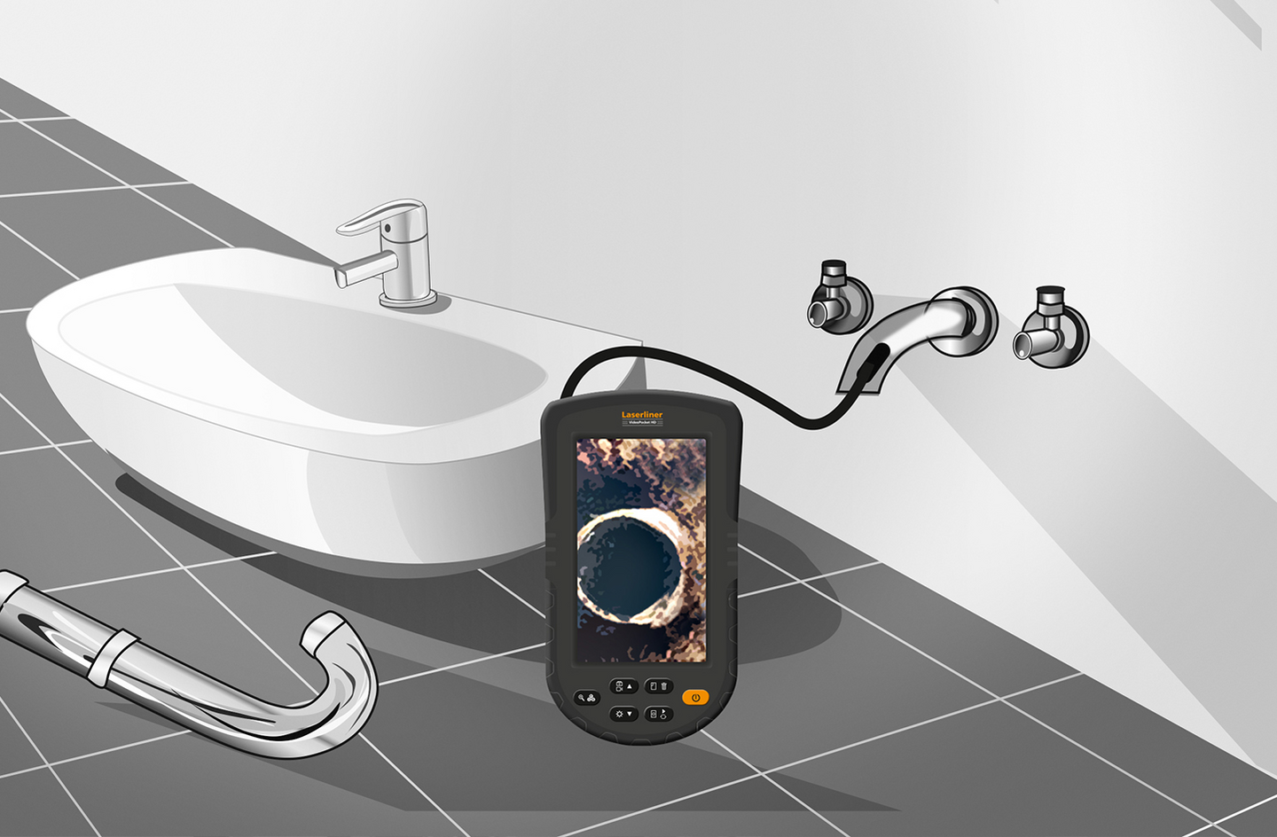 Tarkistuskamera Laserliner Videopocket HD