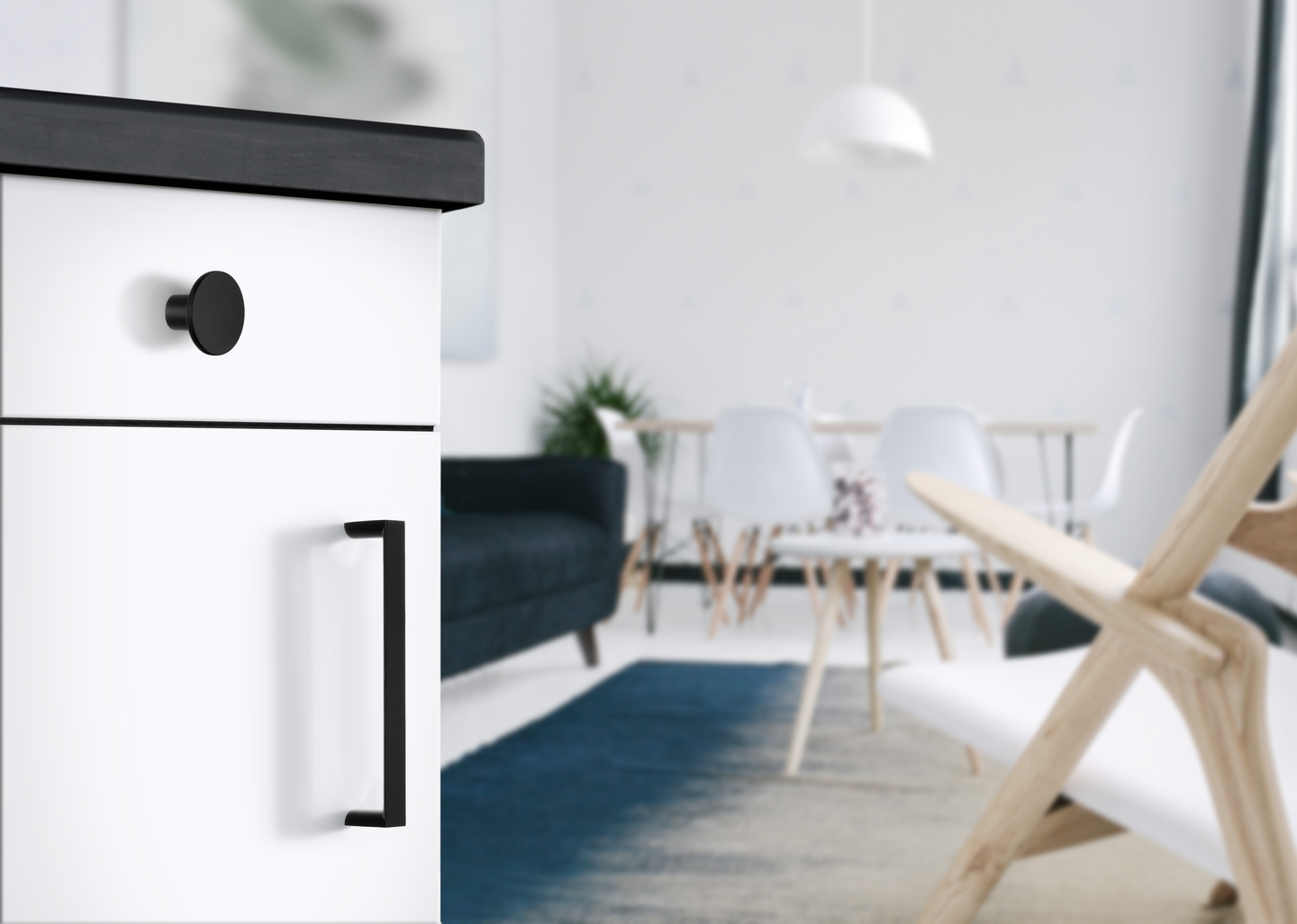 Nuppivedin Beslagsboden BB496 28mm musta sinkki