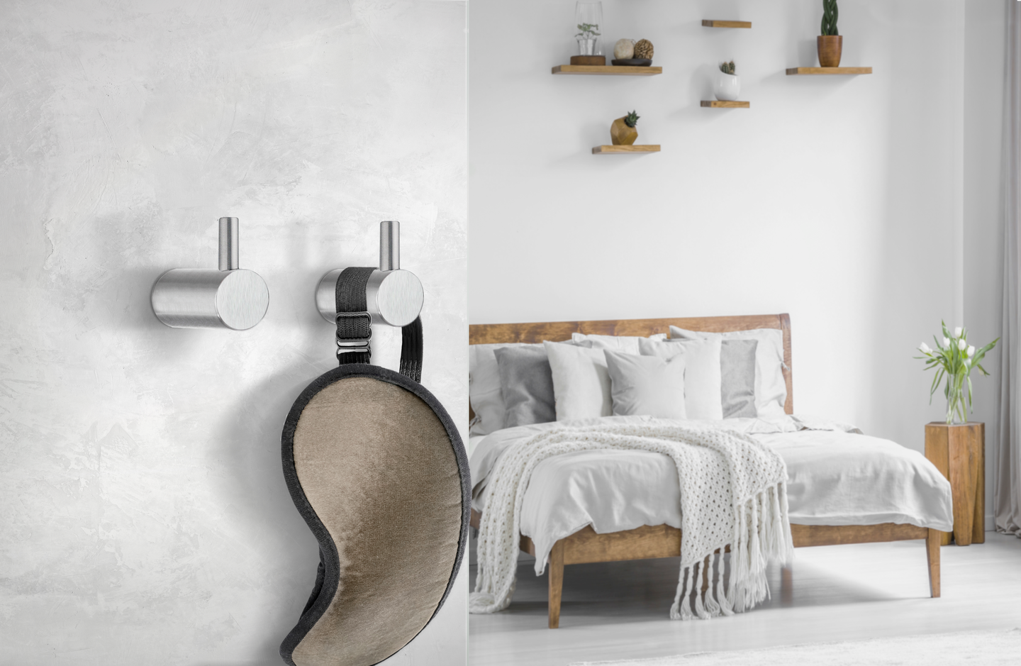 Koukku Beslagsboden 29mm BN072M harjattu ruostumaton teräs