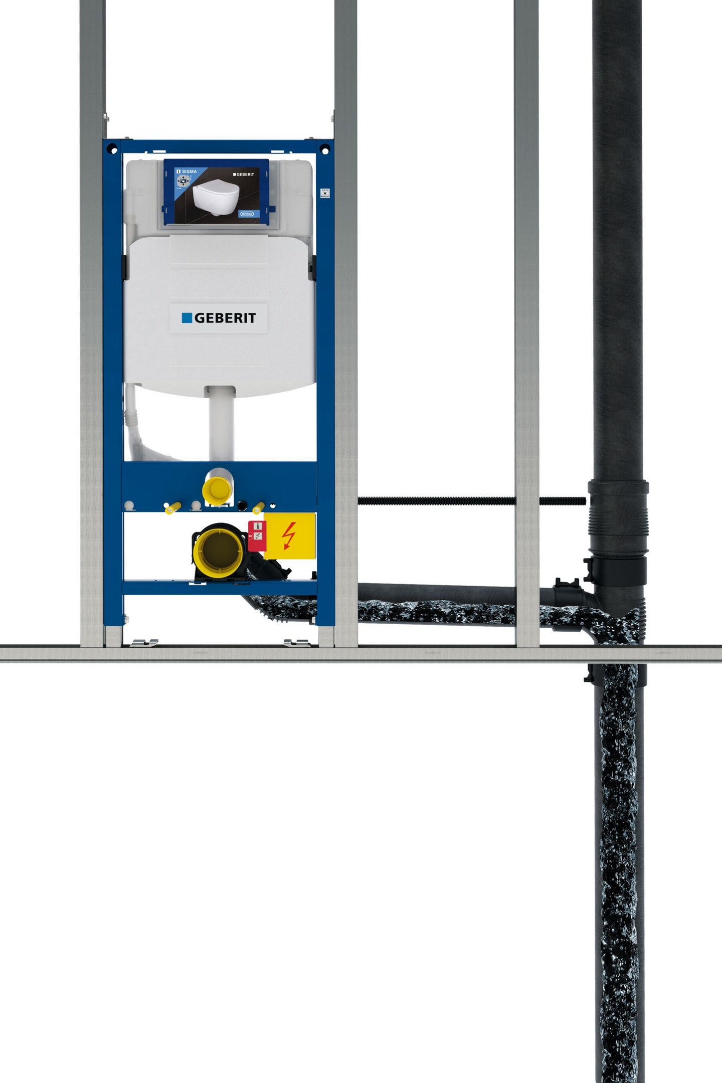 Asennusteline Geberit Duofix Sigma korkeus 112cm