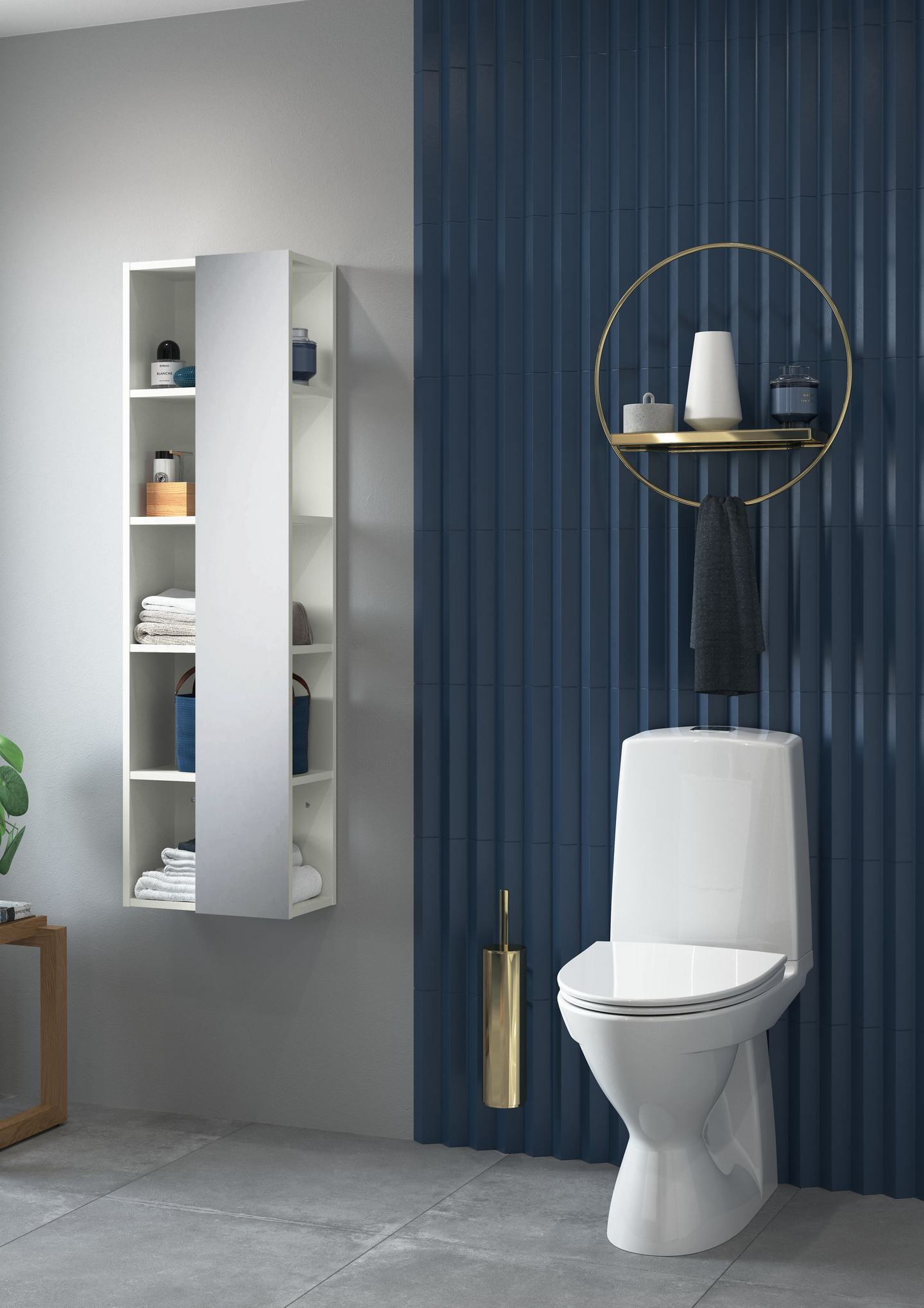 Wc-istuin IDO Glow 60 1-t ilman kantta 3536001101