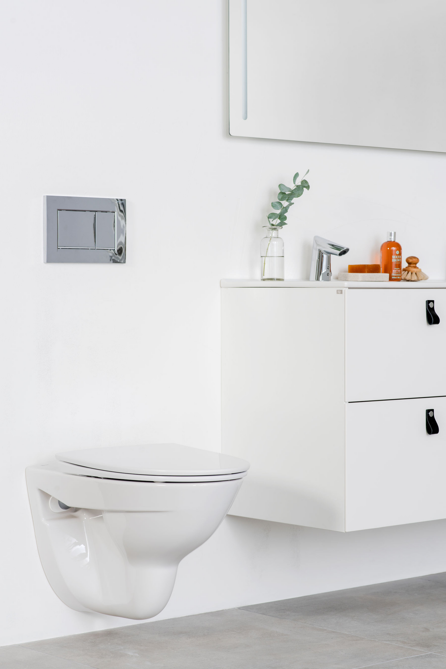 Wc-istuin IDO Glow 65 seinä ei kantta 7816501101