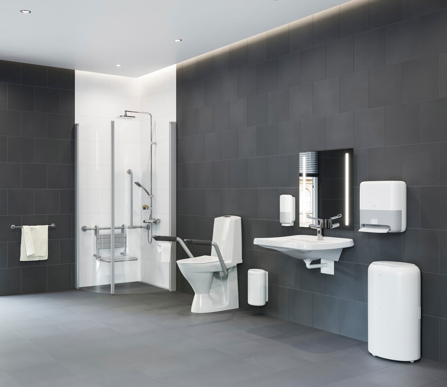 Wc-istuin IDO Glow 3826201101 korkea ilman kantta