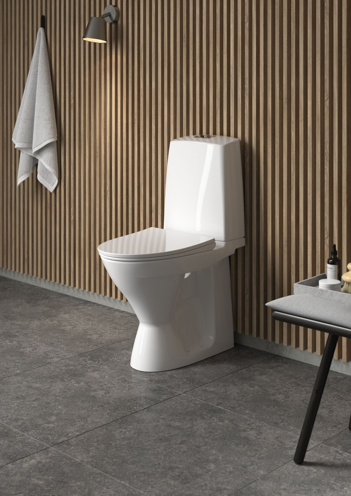 Wc-istuin IDO Glow 60 2-t ilman kantta 3826001101
