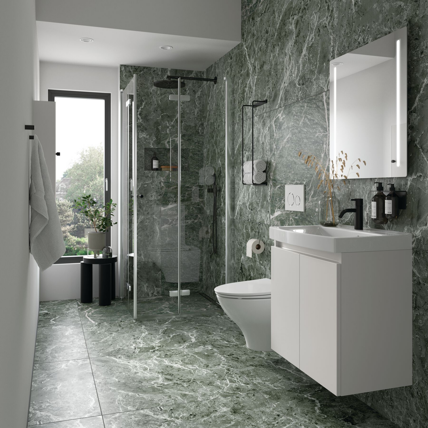 Wc-istuin IDO Glow 66 seinä ilman kantta 7816601101