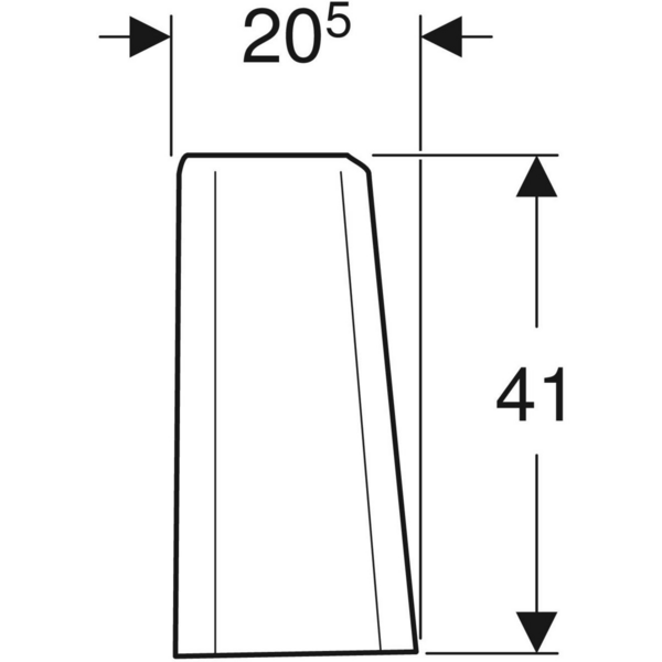 Wc-varaosa IDO Z2771001001 säiliö seven