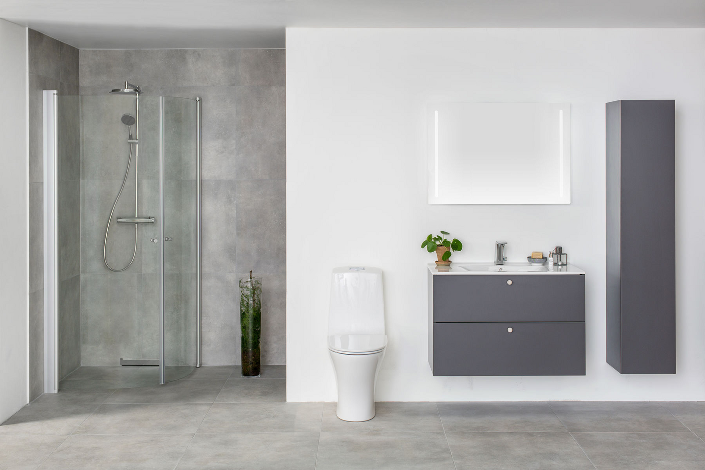 Wc-istuin IDO Glow 64 2-t ilman kantta 3836401101