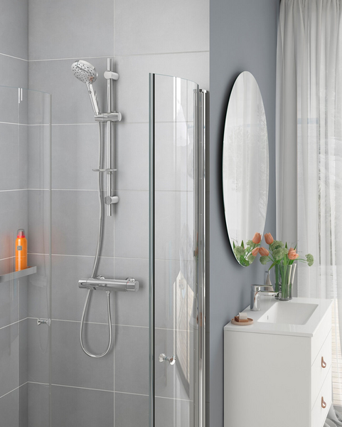 DUSCHSET GUSTAVSBERG ROUND KROM