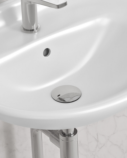 PUSHDOWN VENTIL KROM GUSTAVSBERG TVÄTTSTÄLL/BRÄDDAV