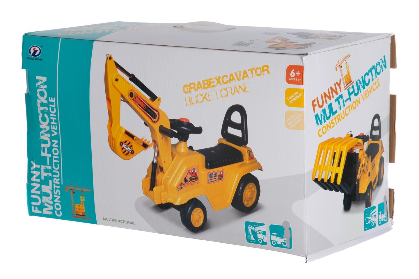 Potkutraktori kauhakuormaajalle