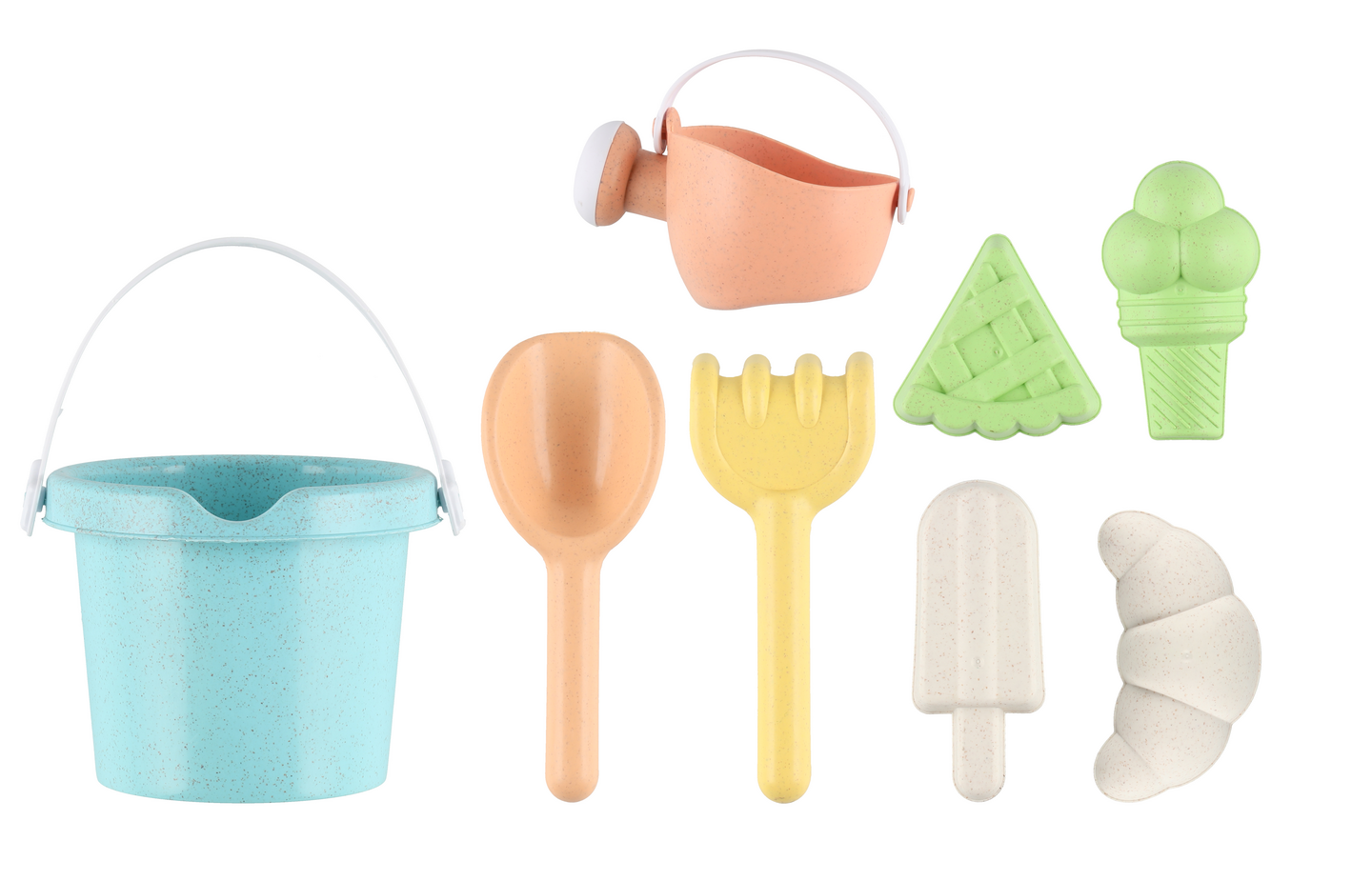 Hiekkalelut ämpärissä 8 osaa