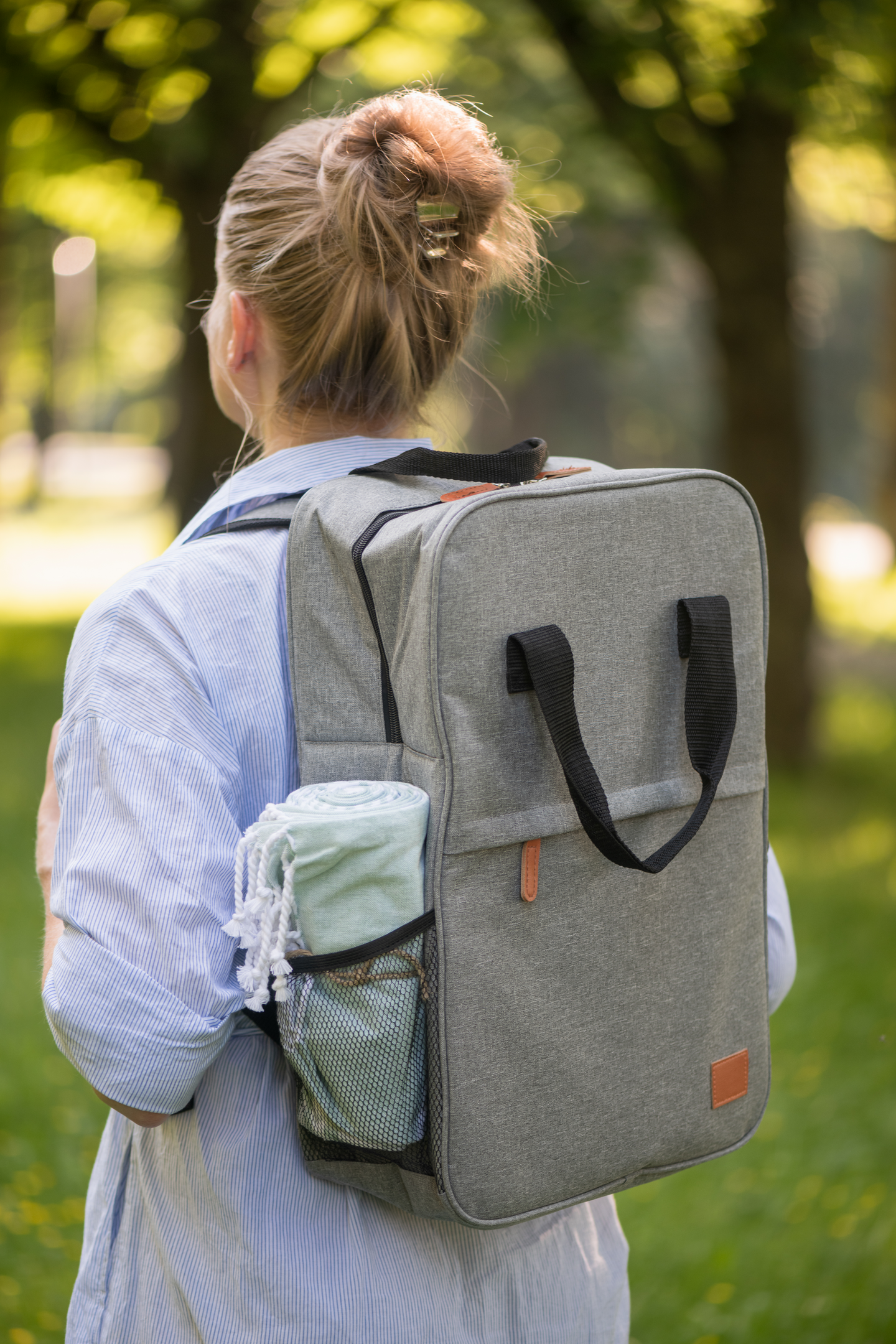 Kylmälaukku Iceman reppu harmaa