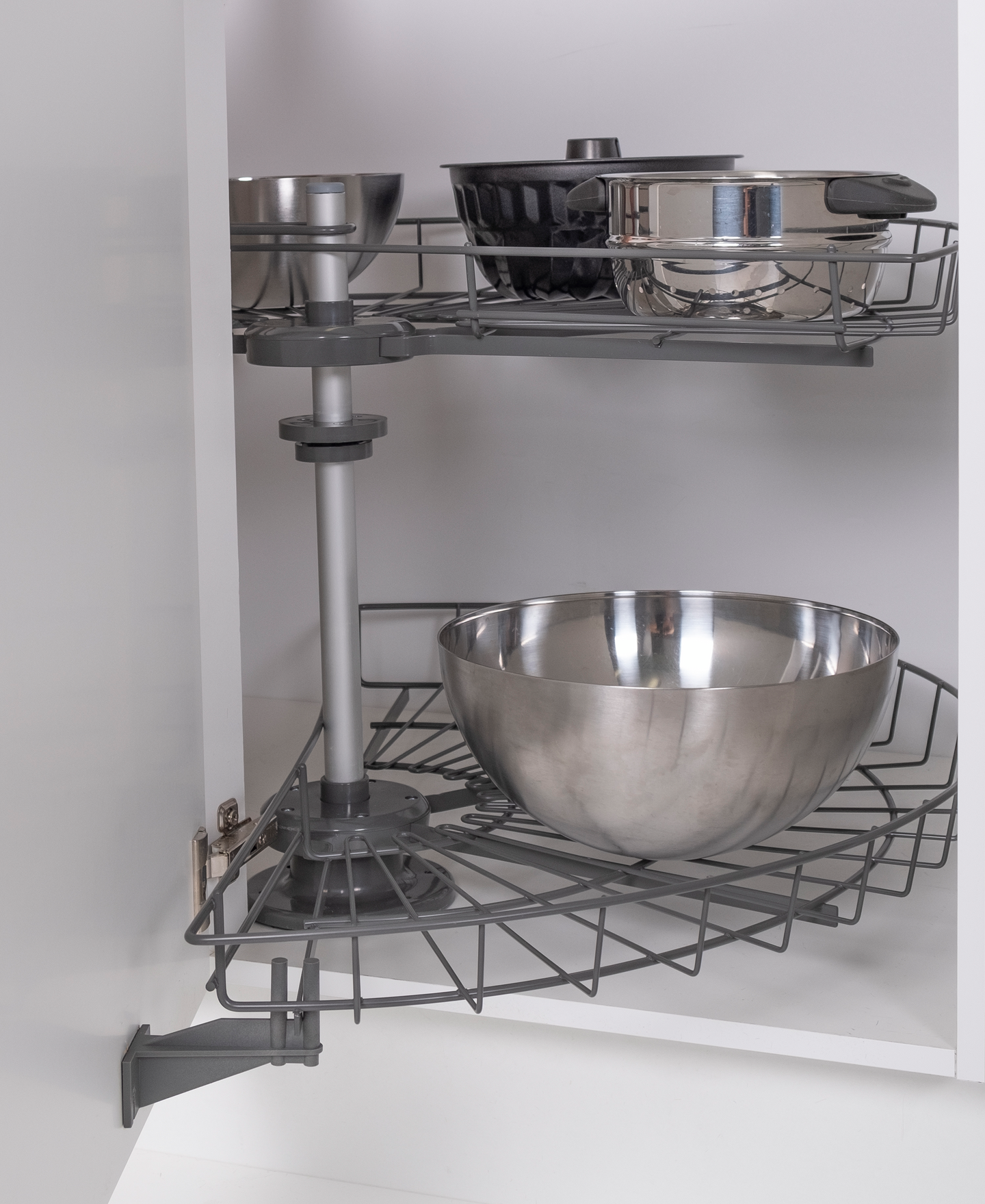 Kulmakaruselli LM 227 1/2 antrasiitti halkaisija 830mm