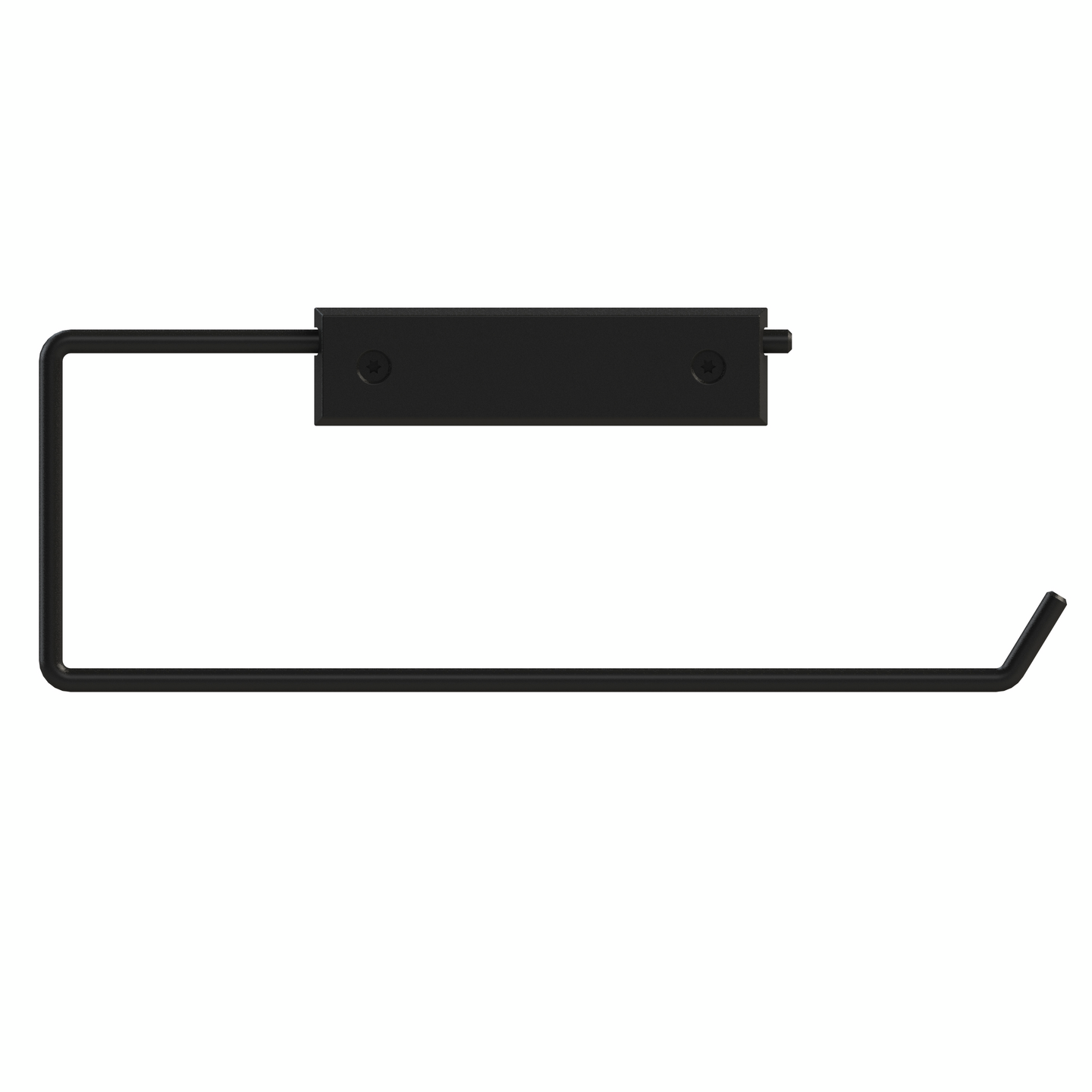 Talouspaperiteline LM 45 musta ruuvikiinnityksellä