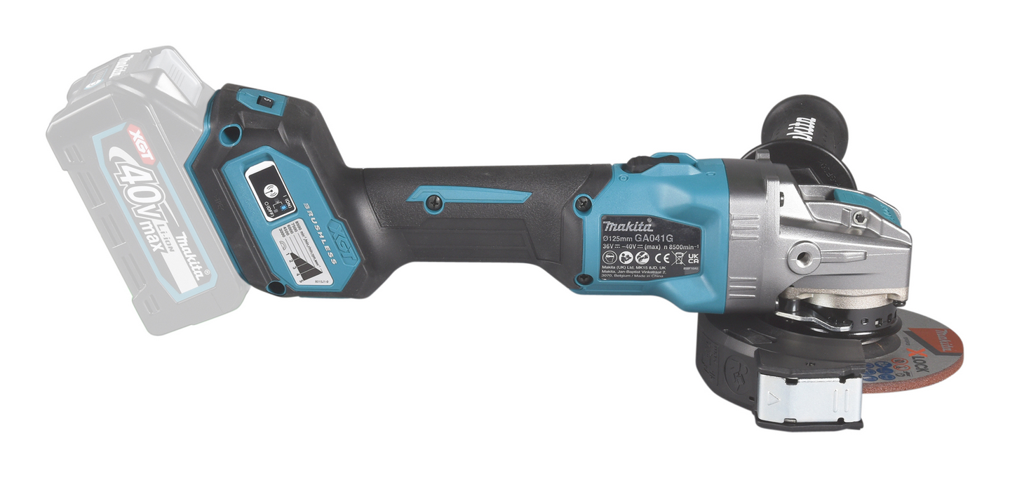 Akkukulmahiomakone Makita GA041GZ02 X-Lock 40V XGT runko