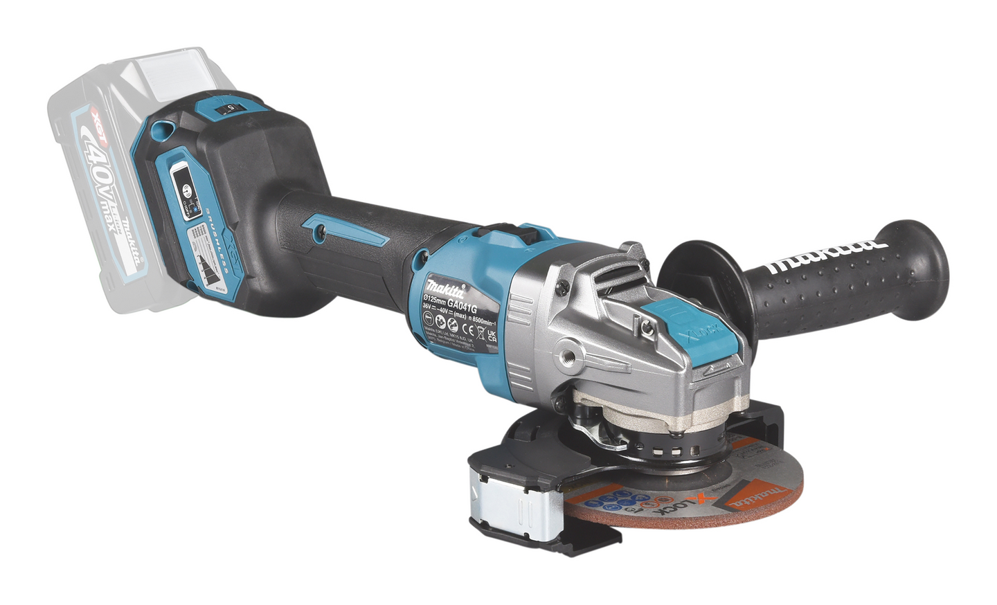 Akkukulmahiomakone Makita GA041GZ02 X-Lock 40V XGT runko