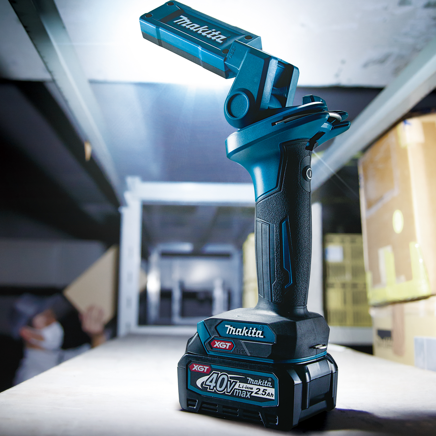 Valaisin Makita ML006G 40V XGT runko