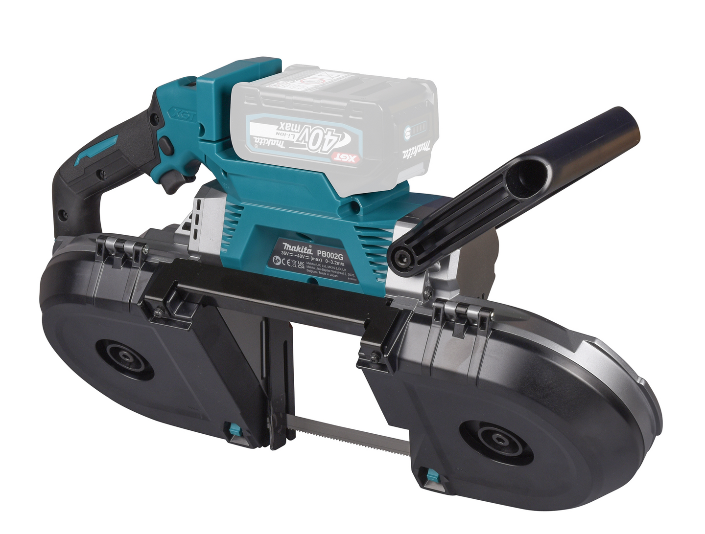 Akkuvannesaha Makita PB002GZ 40V XGT runko