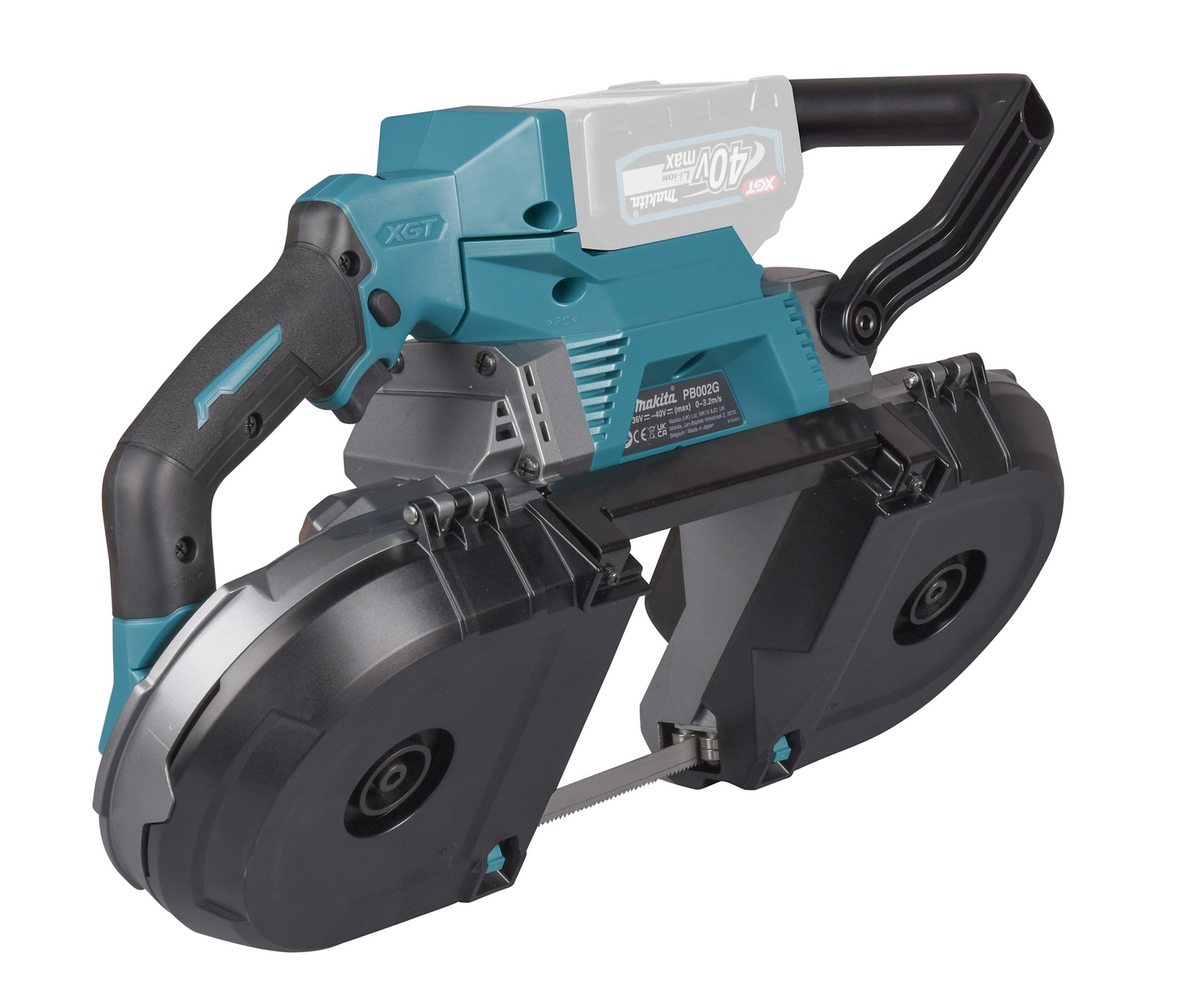 Akkuvannesaha Makita PB002GZ 40V XGT runko
