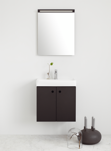 TVÄTTSTÄLLSSKÅP SVEDBERGS INTRO GRAFITGRÅ 2LÅD INTHT 50X35X50CM