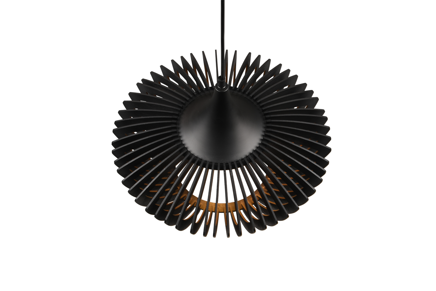 Riippuvalaisin TRIO Colino E27 40cm mattamusta