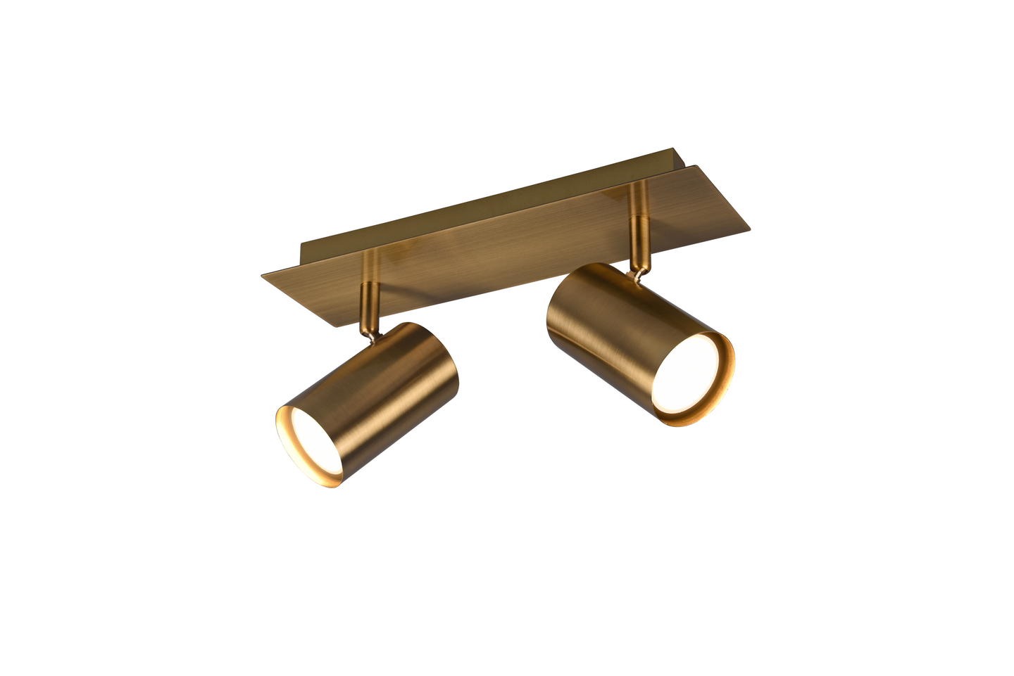 Spotti TRIO Marley GU10 2-osainen antiikkimessinki